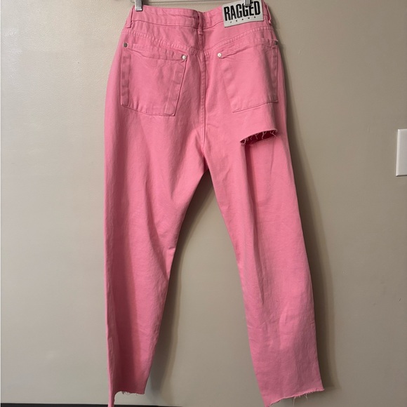 Ragged Denim - The Ragged priest Women's Straight Leg Jeans in Pink